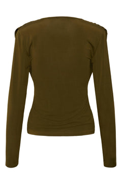 Gzlaily Ls Top - Military Olive