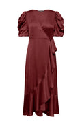 Sinda Dress - Deep Burgundy