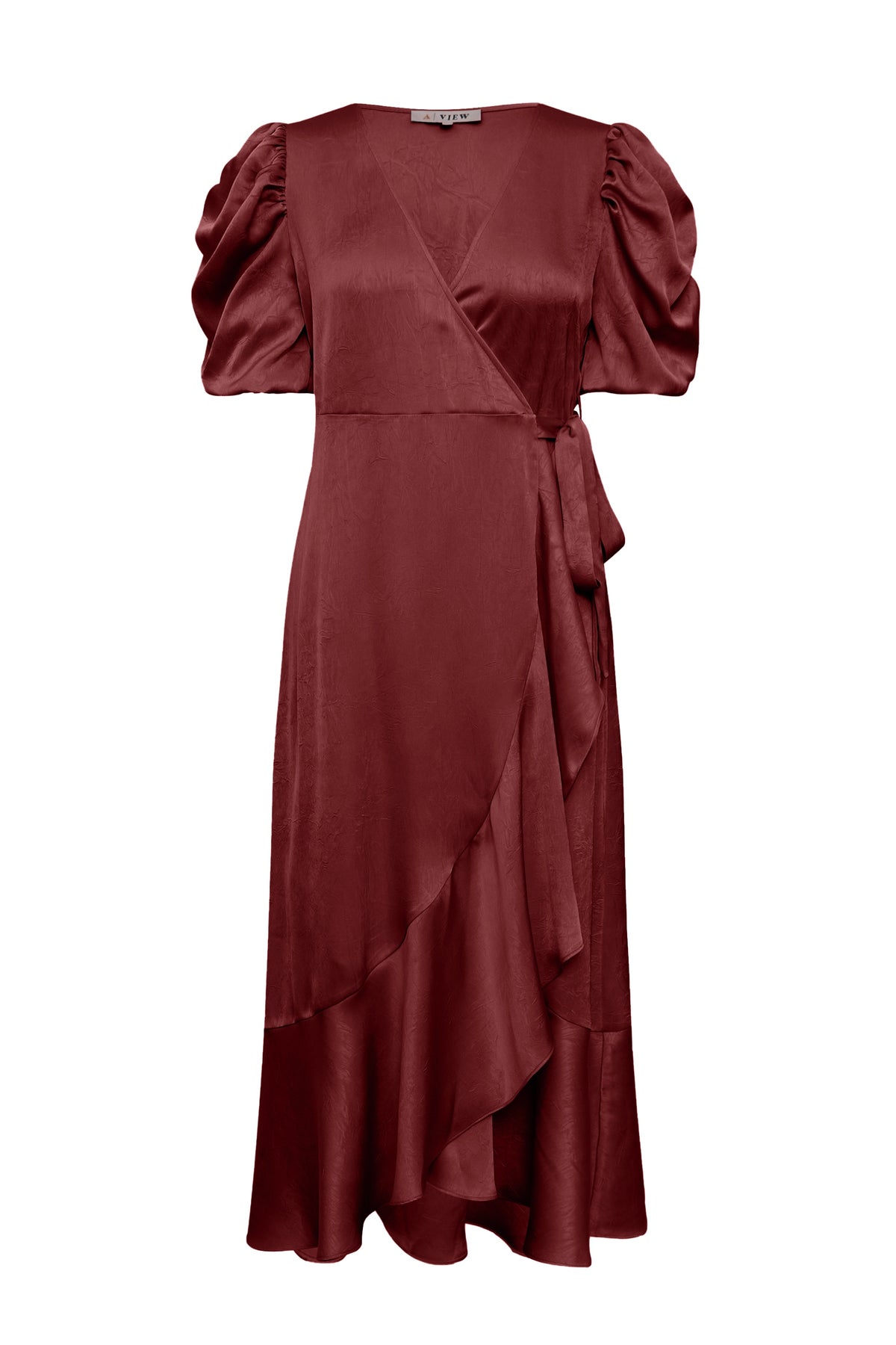 Sinda Dress - Deep Burgundy