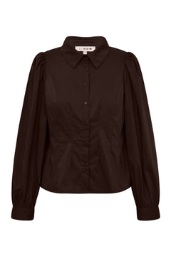 Malika Shirt - Dark Brown