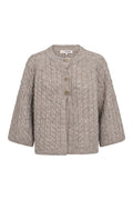 Kabba New Knit Cardigan - Light Brown