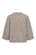 Kabba New Knit Cardigan - Light Brown