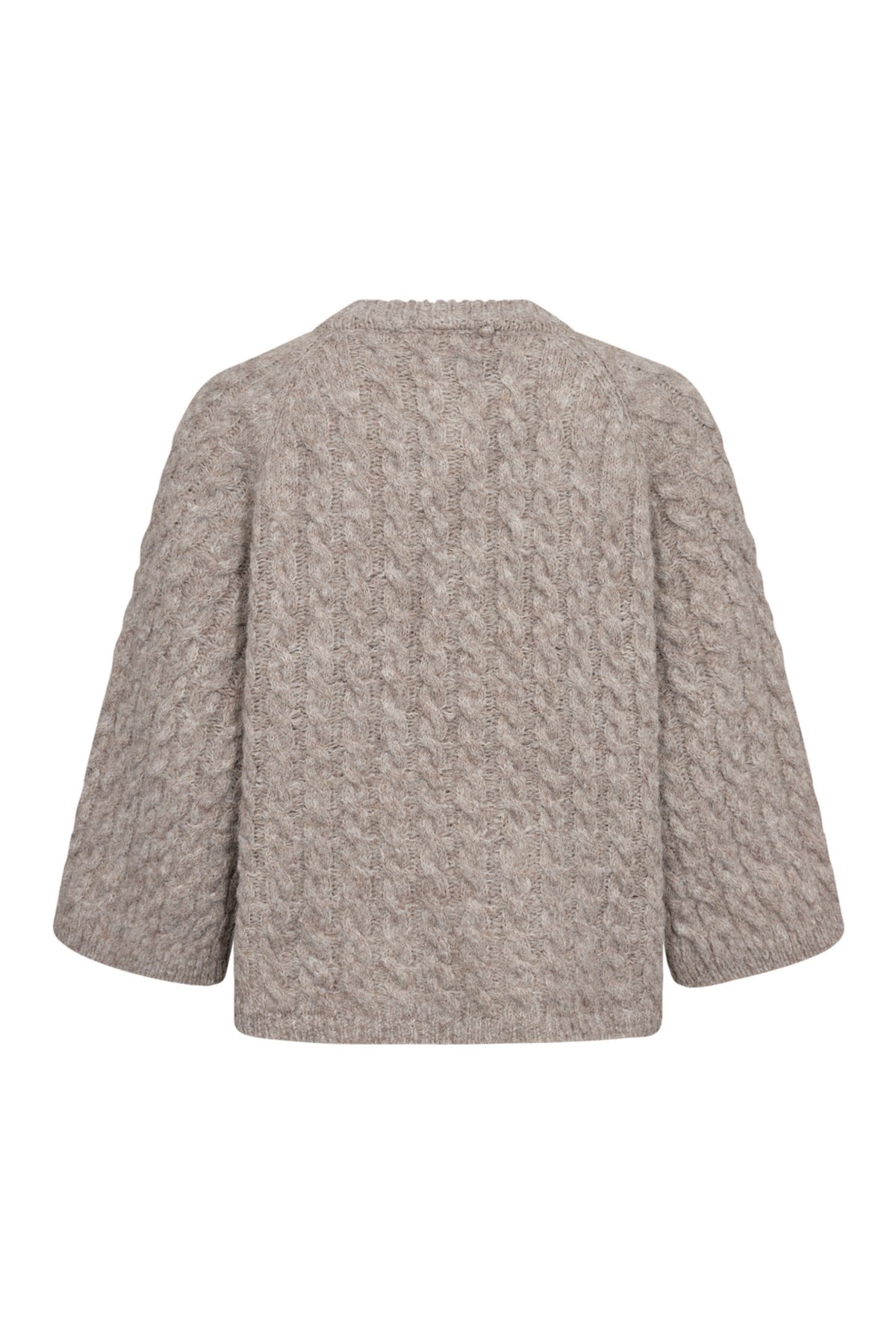 Kabba New Knit Cardigan - Light Brown