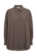 Sonja Check Shirt - Dark Brown