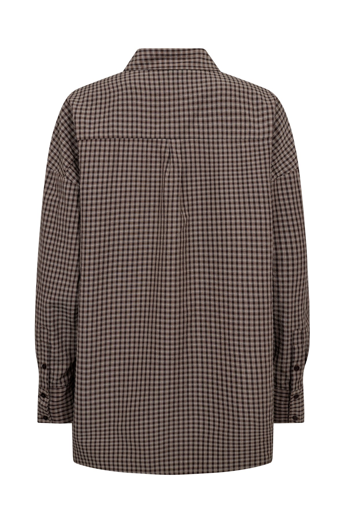 Sonja Check Shirt - Dark Brown