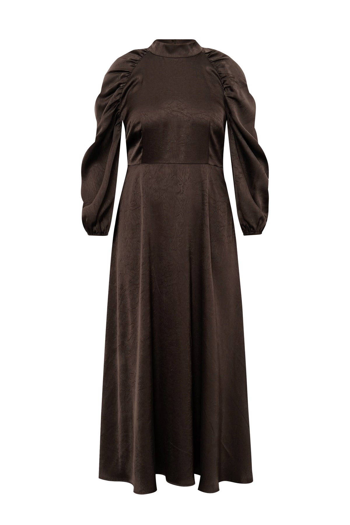 Ferina Dress - Dark Brown