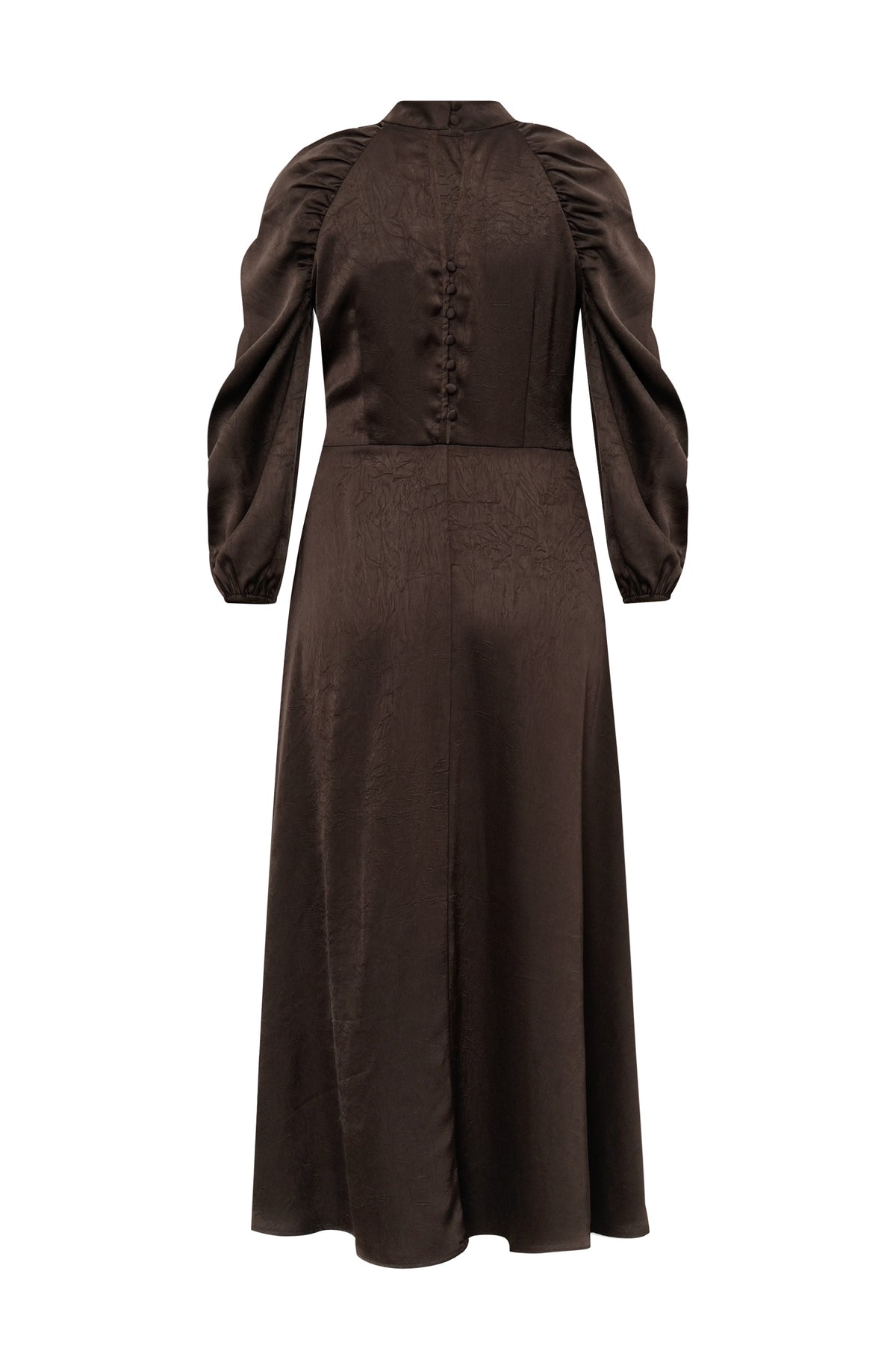 Ferina Dress - Dark Brown