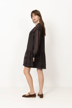 Selestina Dress - Espresso