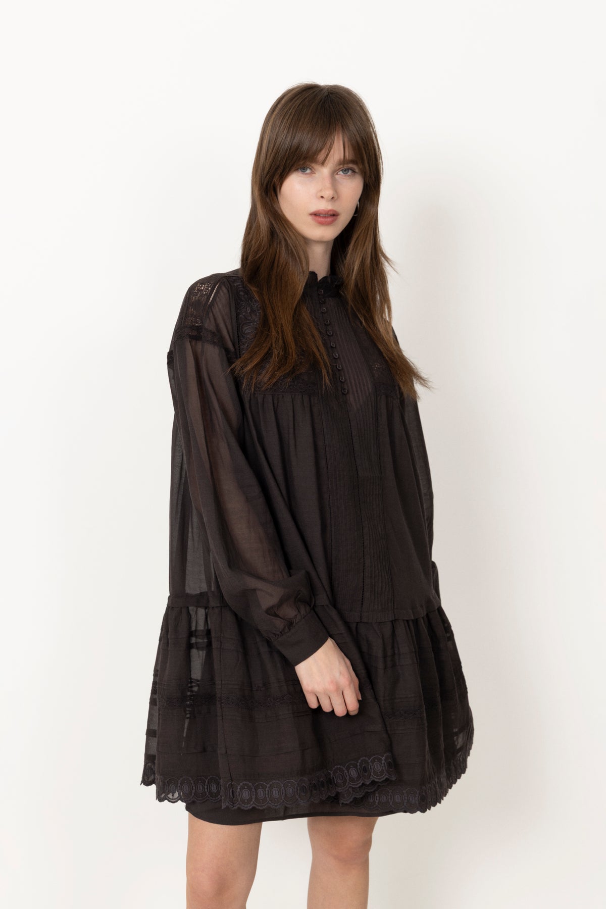 Selestina Dress - Espresso