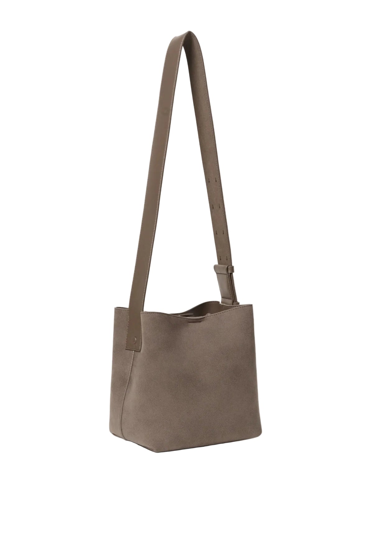Day Imitation Suede Shoulder - Major Brown