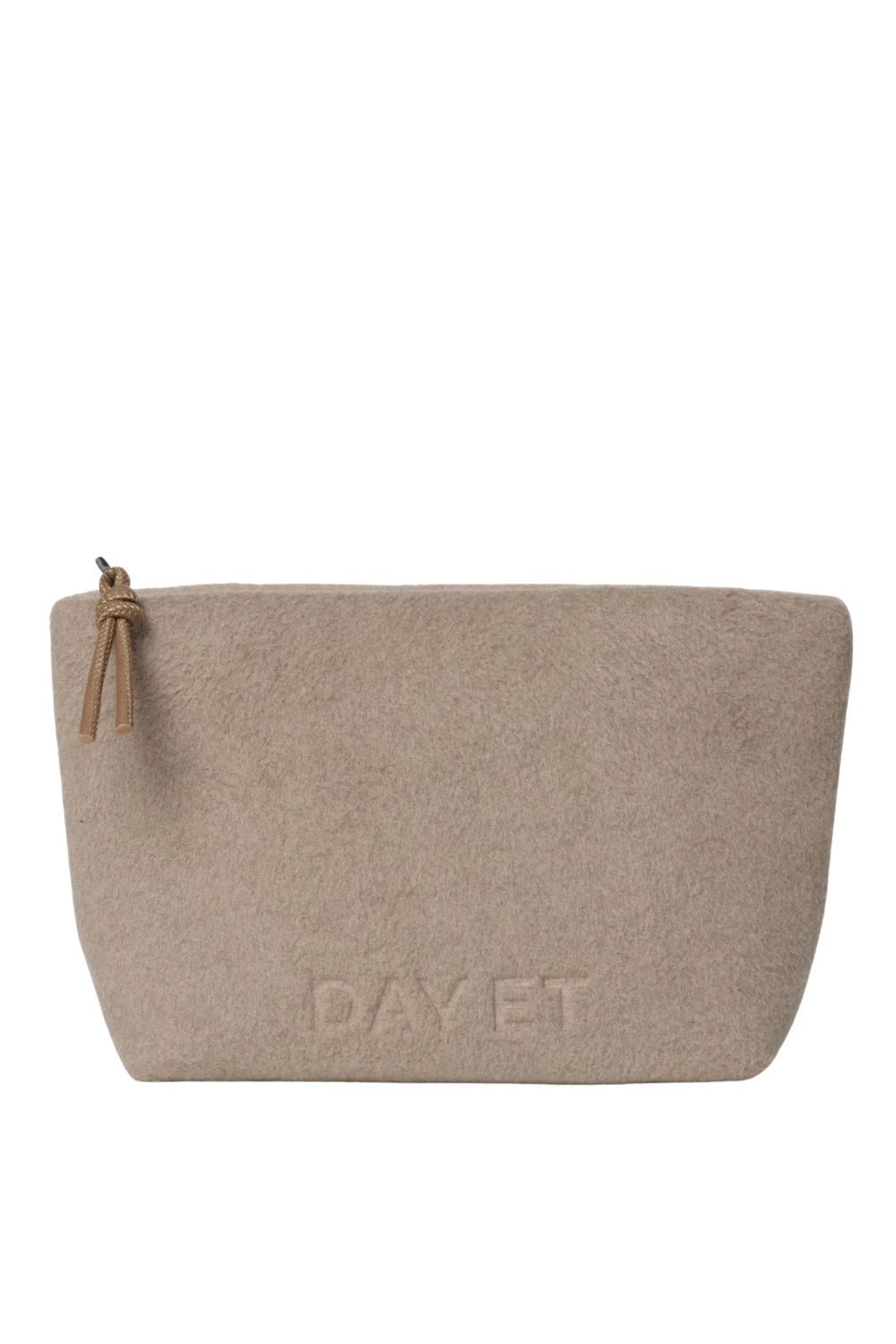 Day Woolen Pouch - Chocolate Chip