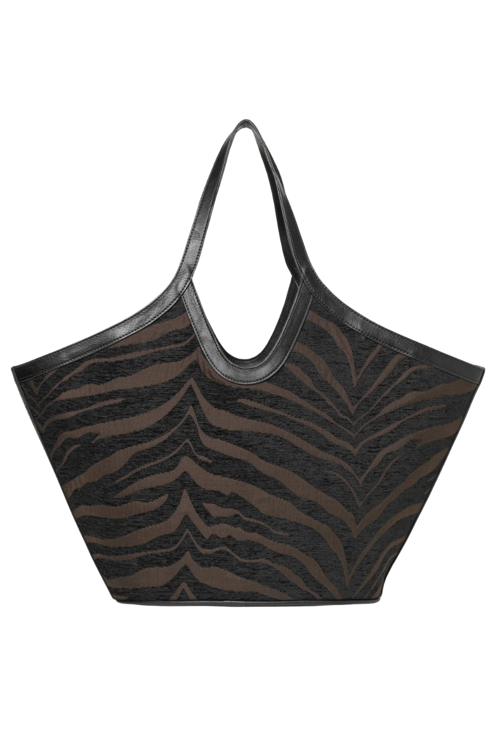 Day Zebra Work Tote - Coffee Bean