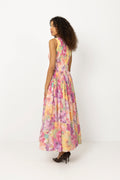 Checks Maxi Dress - Confetti