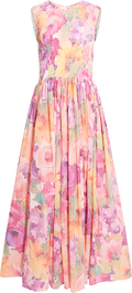 Checks Maxi Dress - Confetti