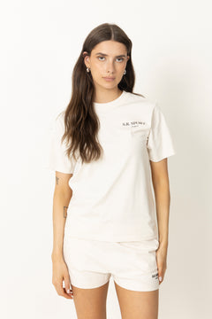 Wimbledon Tshirt - Ecru Cioco