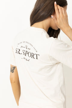 Wimbledon Tshirt - Ecru Cioco