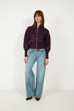 Märtha Short Jacket - Potent Purple