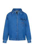 Kylie Shirt - Medium Wash Blue Denim