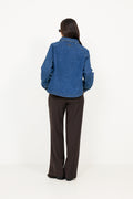 Kylie Shirt - Medium Wash Blue Denim