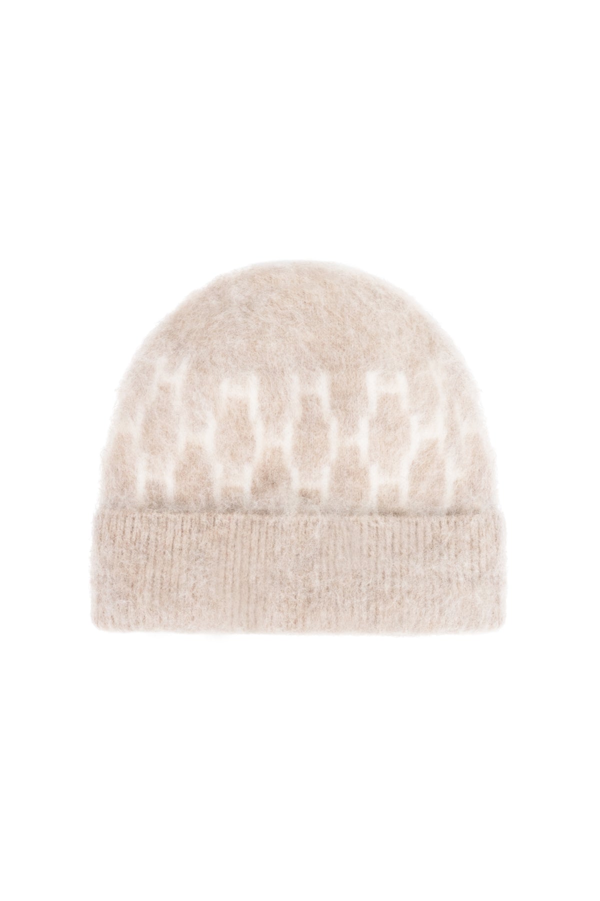 Gera Beanie - Ljusbrun Melange