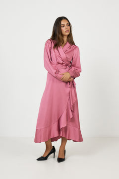 Iza Midi Dress - Blush