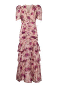 Jenna Maxi Dress - Rose Print