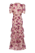 Jenna Maxi Dress - Rose Print