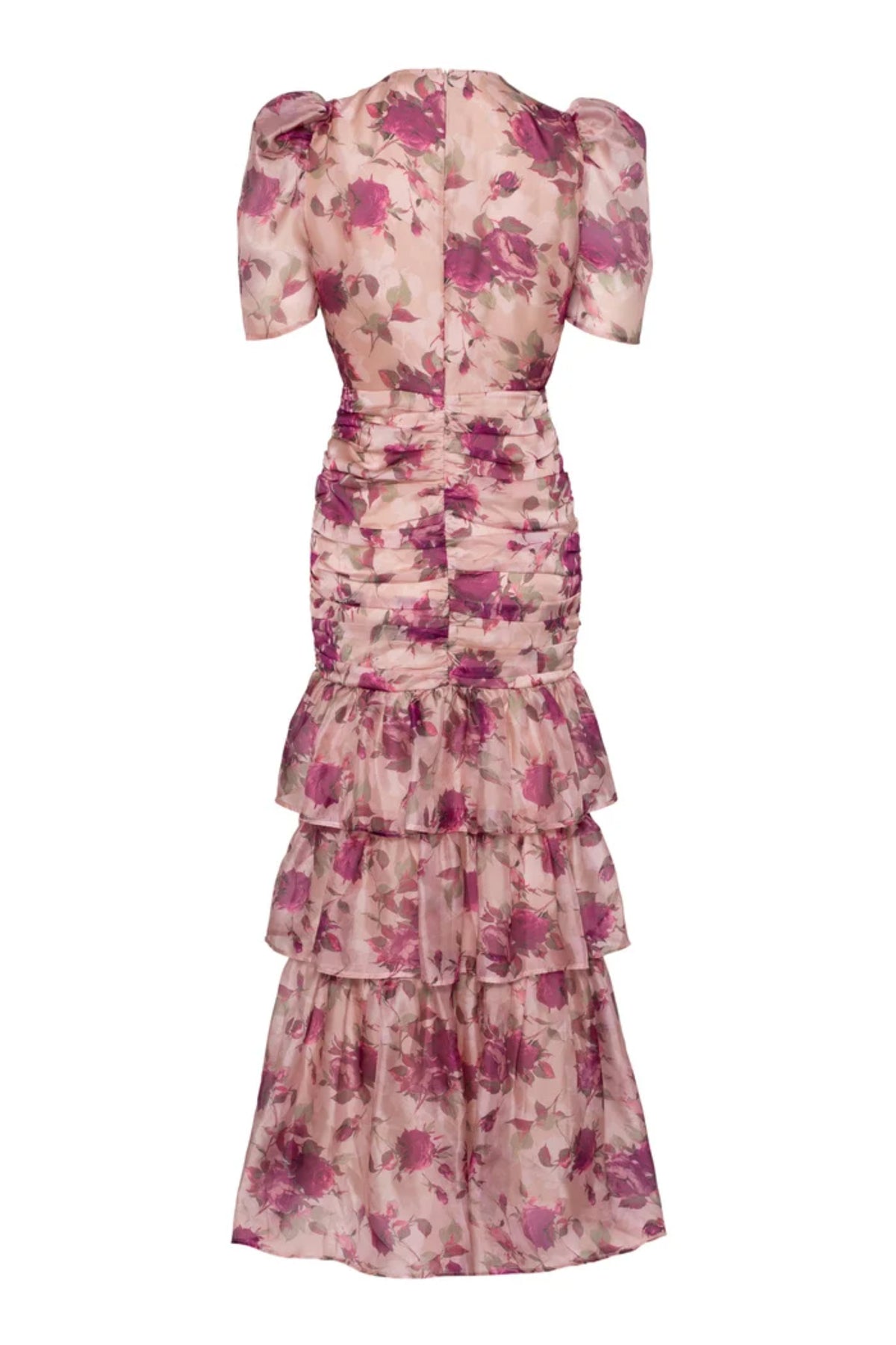 Jenna Maxi Dress - Rose Print