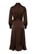 Iza Midi Dress - Espresso