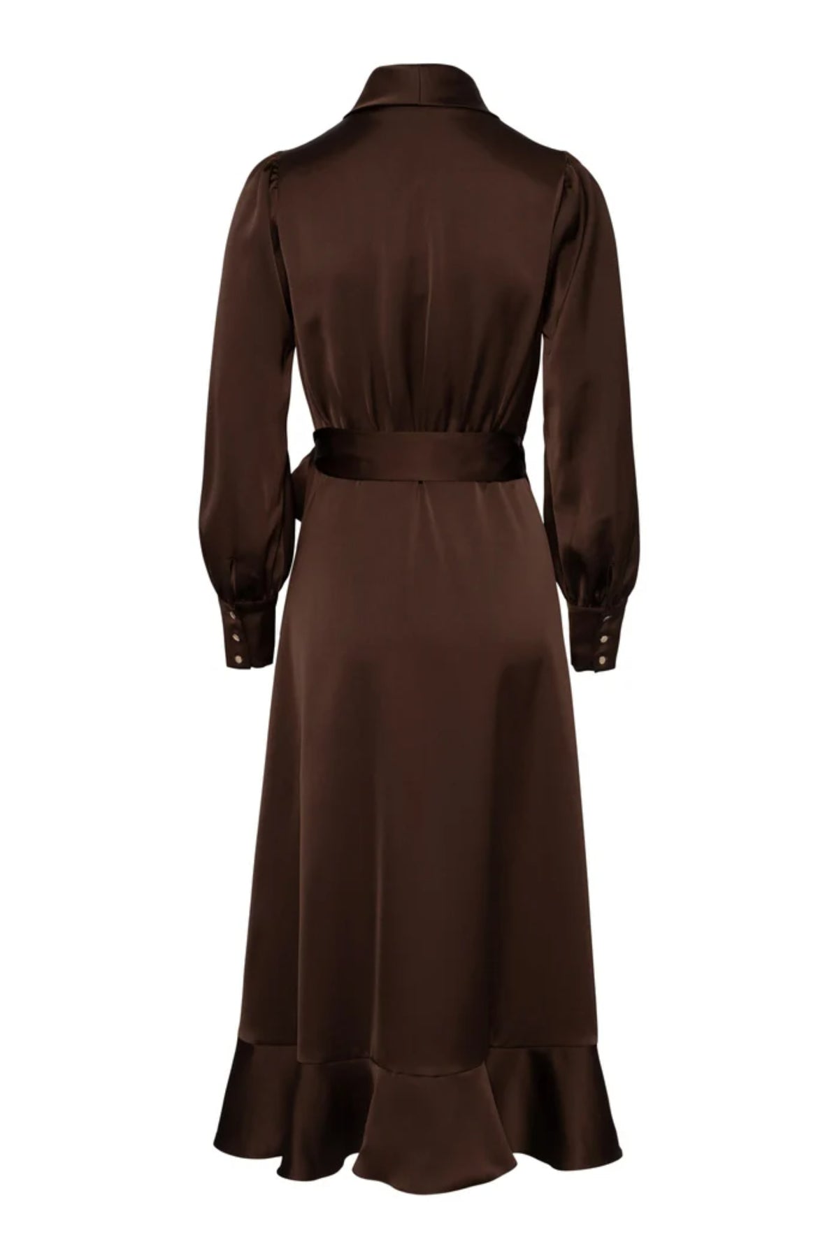 Iza Midi Dress - Espresso