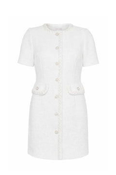 Abbot Mini Dress - White