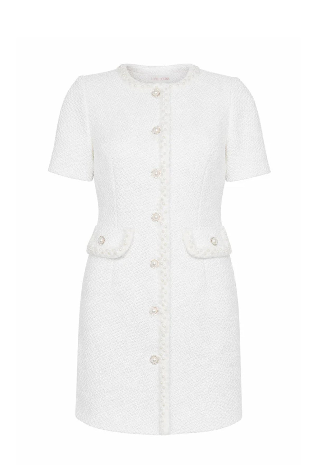 Abbot Mini Dress - White