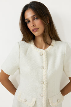 Abbot Mini Dress - White