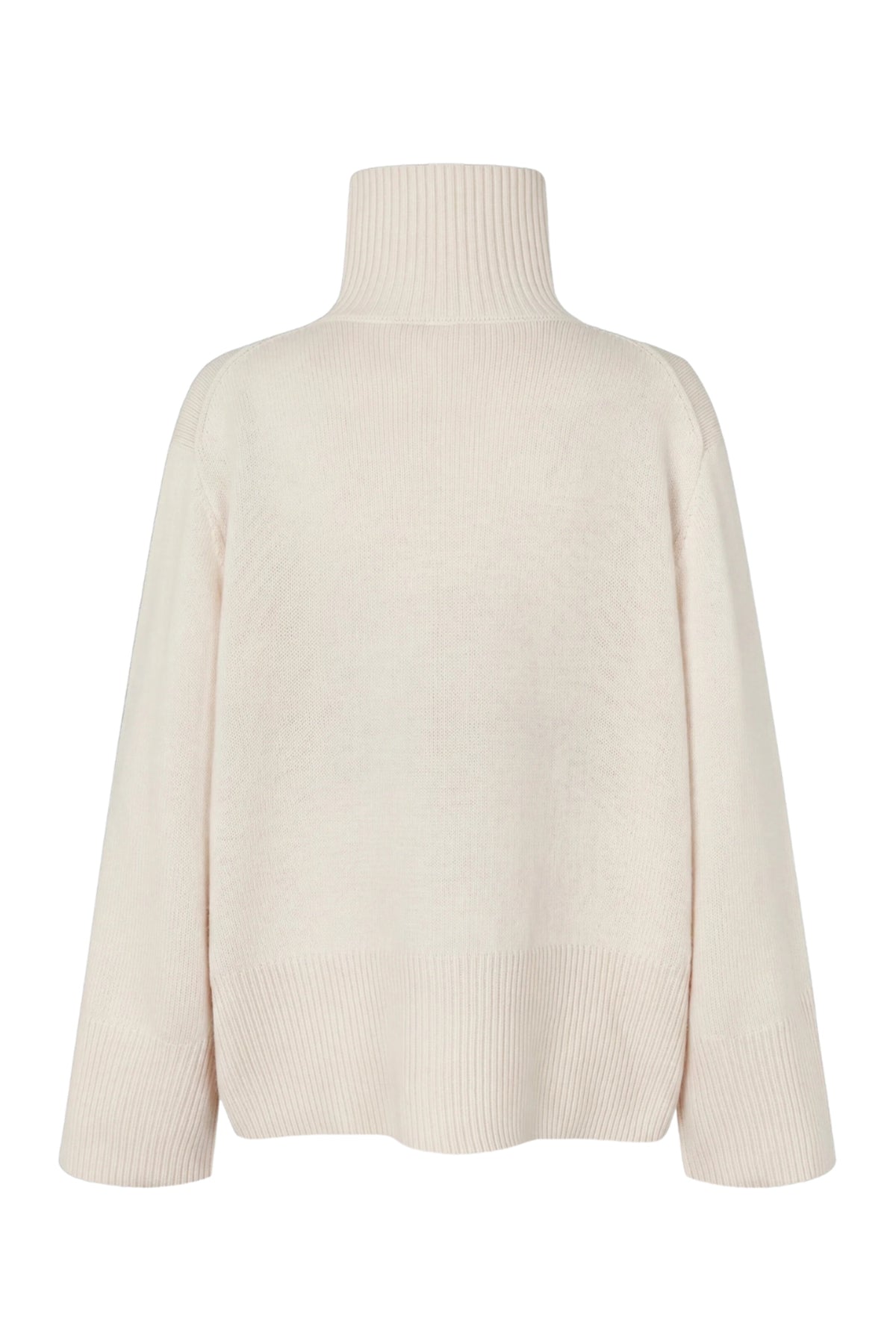 Alpha Knit T-Neck - Cream