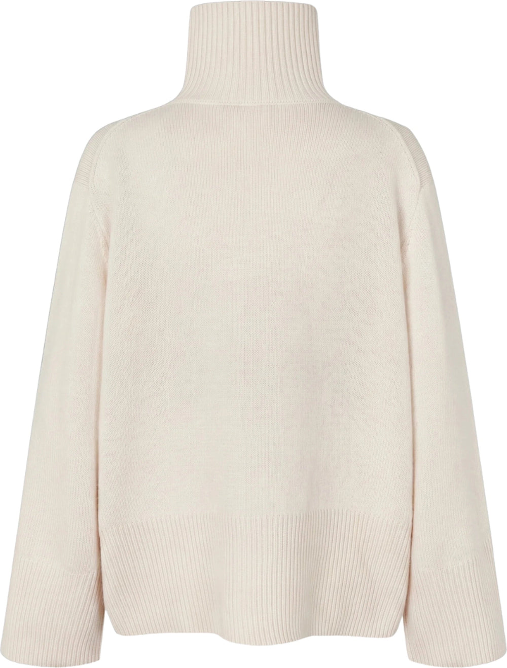 Alpha Knit T-Neck - Cream