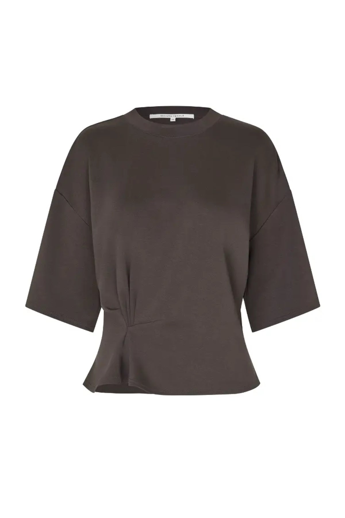 Missouri Tee - Dark Brown Melange