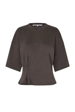 Missouri Tee - Dark Brown Melange