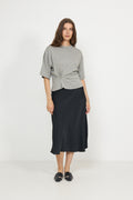 Missouri Tee - Mid Grey Melange
