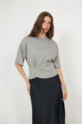Missouri Tee - Mid Grey Melange