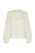 Reims Blouse - Egret
