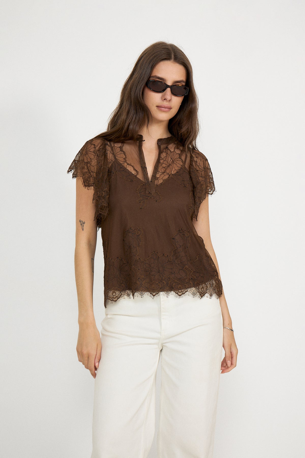 Wila Lace Blouse - Carafe