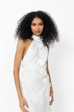 Lupita Maxi Dress - White Lace