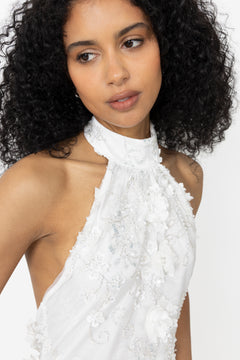 Lupita Maxi Dress - White Lace