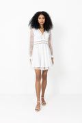 Ellie Dress - White Lace