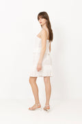 Juniper Mini Dress - White Lace