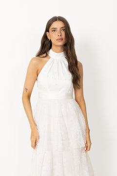 Angel Maxi Dress - White Lace