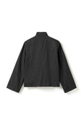 N-Monique Blazer - Dark Grey Melange