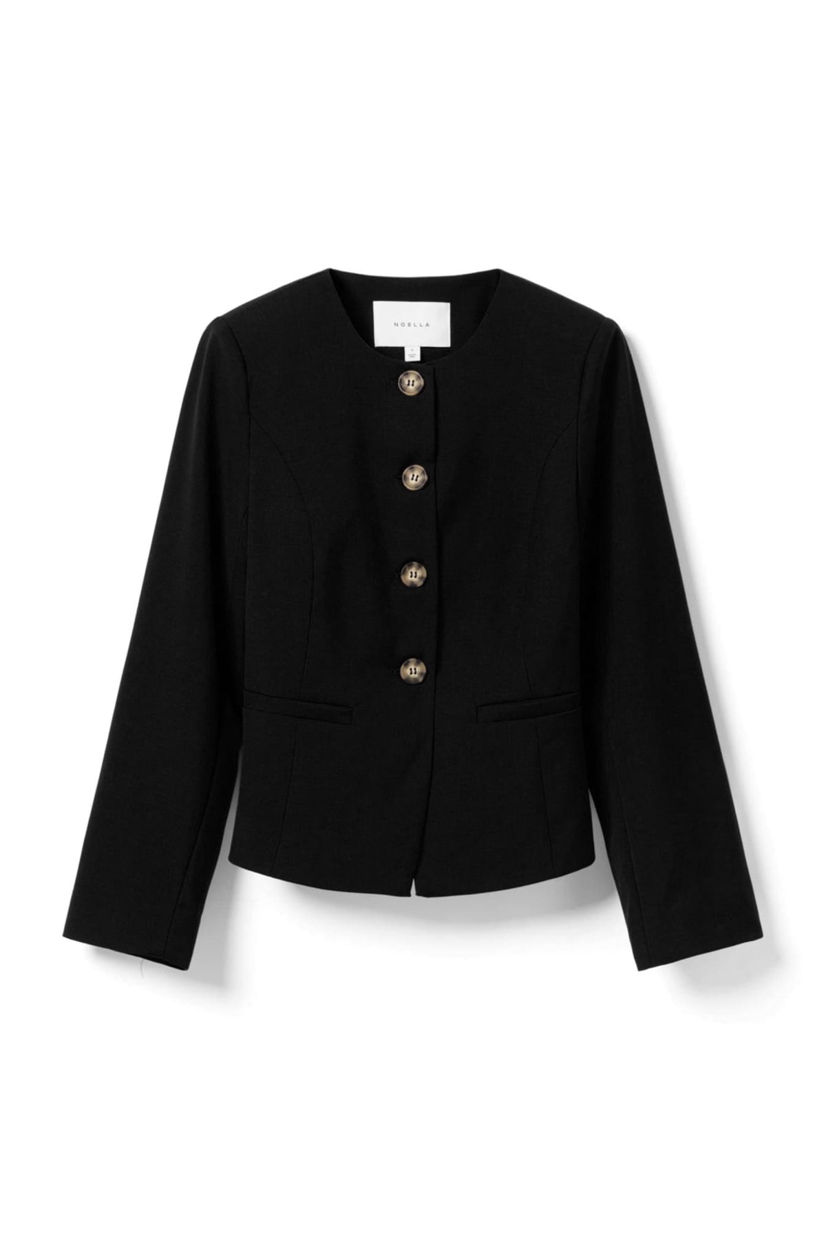 N-Kasaundra Ls Blazer - Black