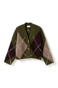 N-Laiana Knit Cardigan - Avocado Green Mix