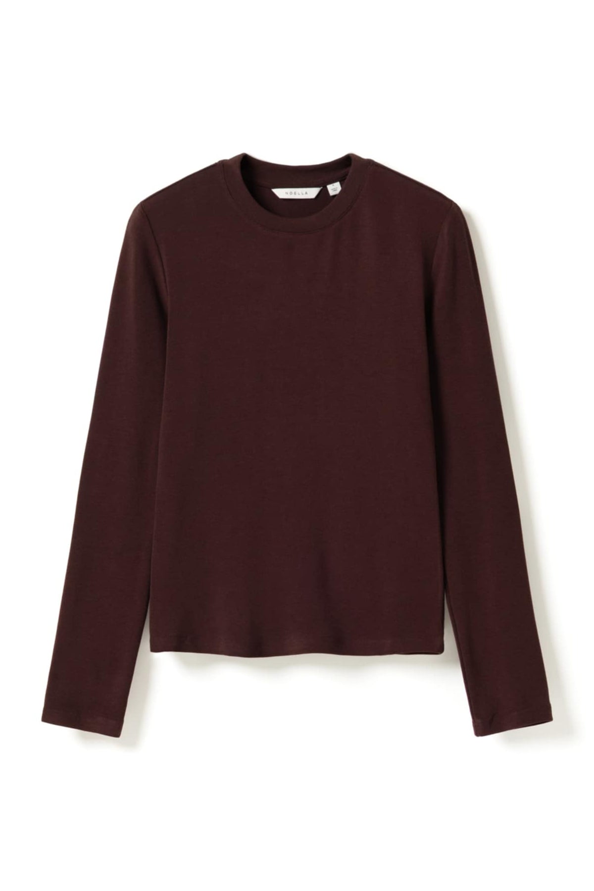 Lidie Ls Top - Burgundy Melange